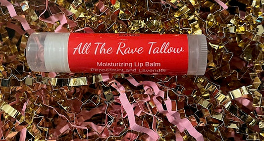 Moisturizing Lavender and Peppermint Lip Balm 0.15 oz